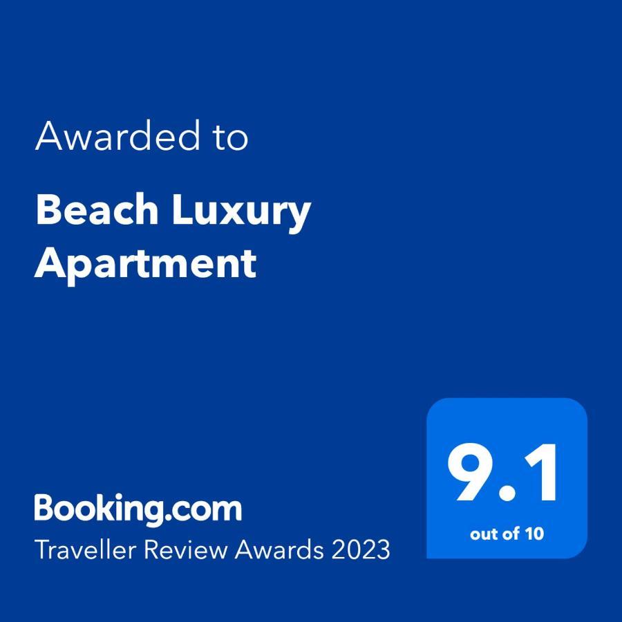 Beach Luxury Apartment Портиман Экстерьер фото